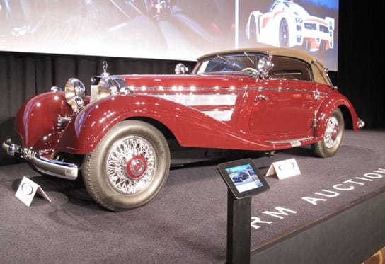 classic car auction representation