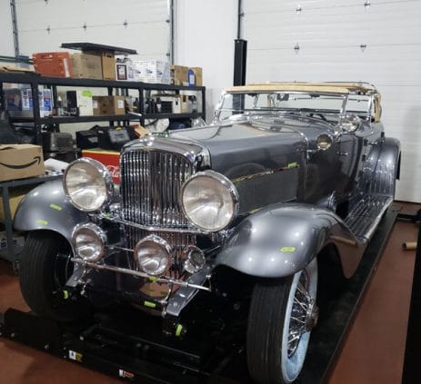 Front View - 1935 Duesenberg - Vintage Rod Shop