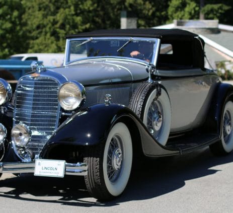 1933 Lincoln KA Coupe Convertible